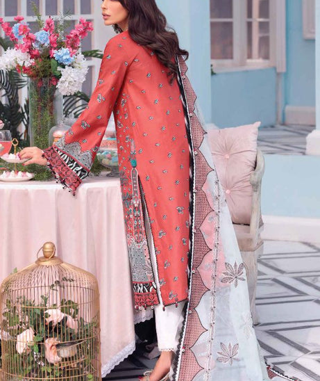 Anaya Afsana Festive Luxury Lawn`22 AL#08