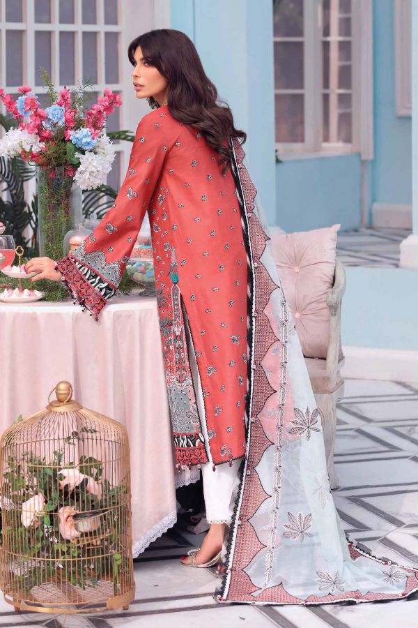 Anaya Afsana Festive Luxury Lawn`22 AL#08