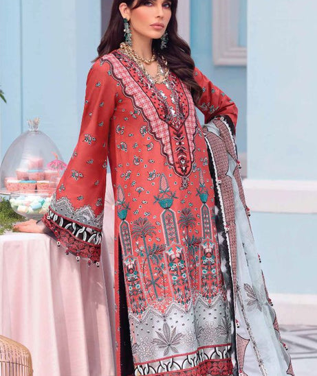 Anaya Afsana Festive Luxury Lawn`22 AL#08