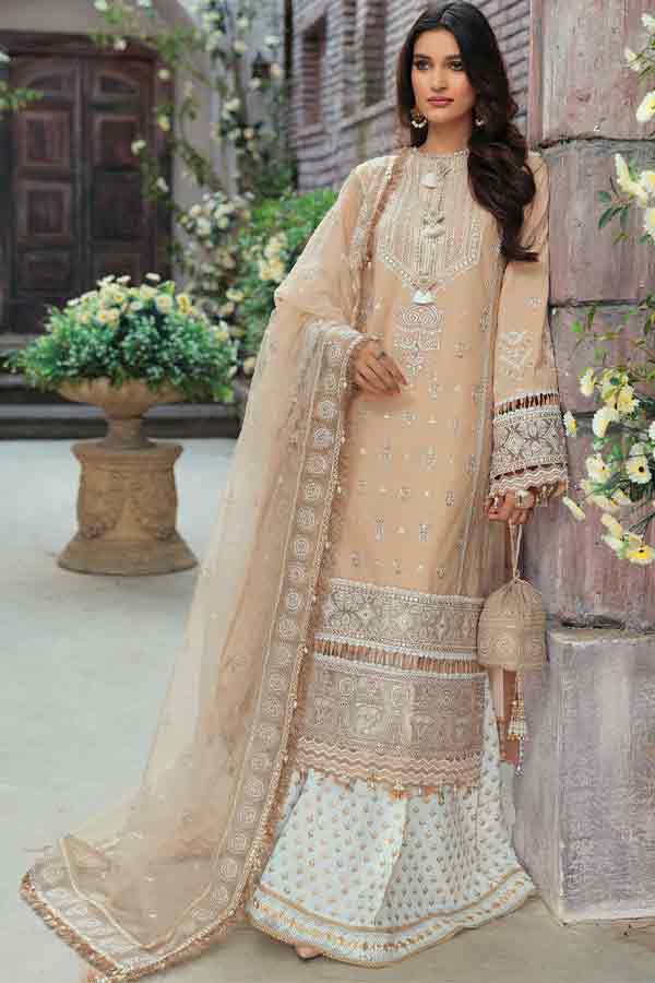 Anaya By Kiran Chaudhary Chikankari Lawn`22 D#07