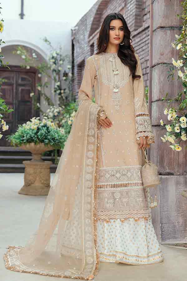 Anaya By Kiran Chaudhary Chikankari Lawn`22 D#07
