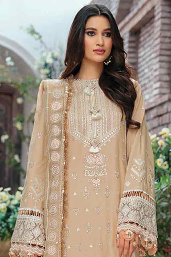 Anaya By Kiran Chaudhary Chikankari Lawn`22 D#07