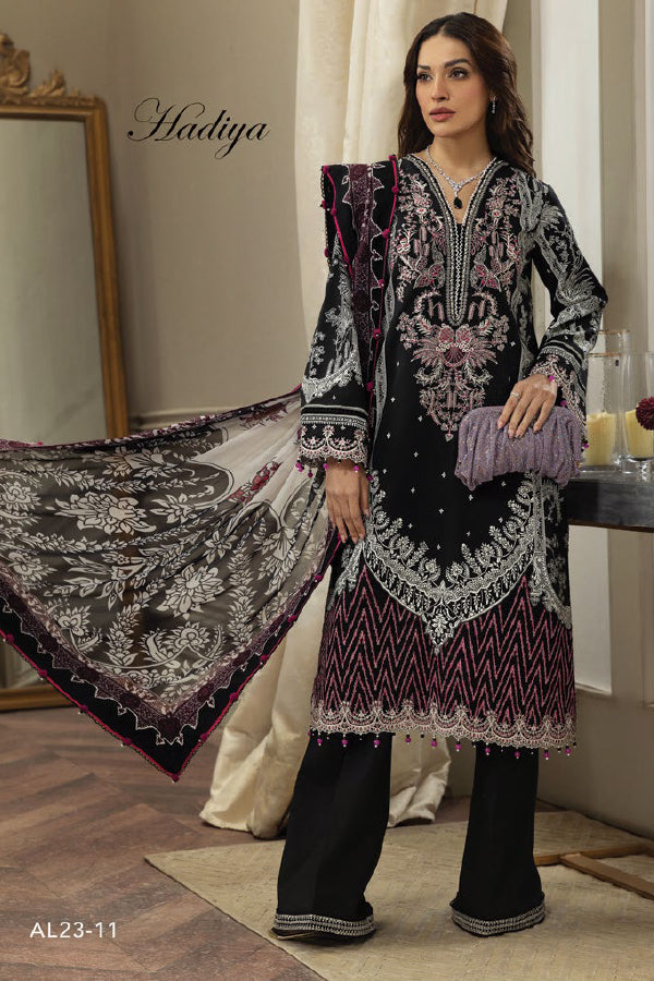 Anaya Luxury Festive Lawn`23 AL23-11-HADIYA