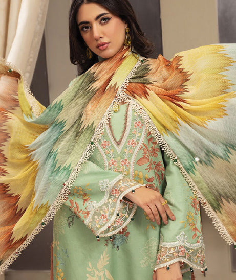 Anaya Luxury Festive Lawn`23 AL23-17-MINAHIL