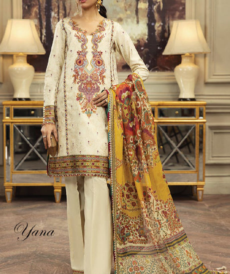 Anaya Luxury Festive Lawn`23 AL23-18-YANA