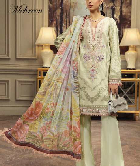 Anaya Luxury Festive Lawn`23 AL23-19-MEHREEN