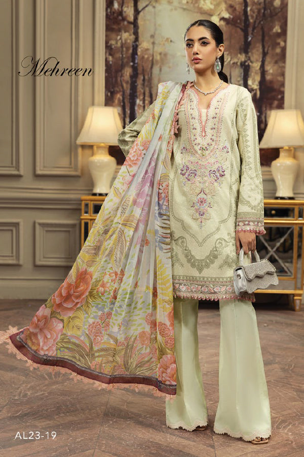 Anaya Luxury Festive Lawn`23 AL23-19-MEHREEN