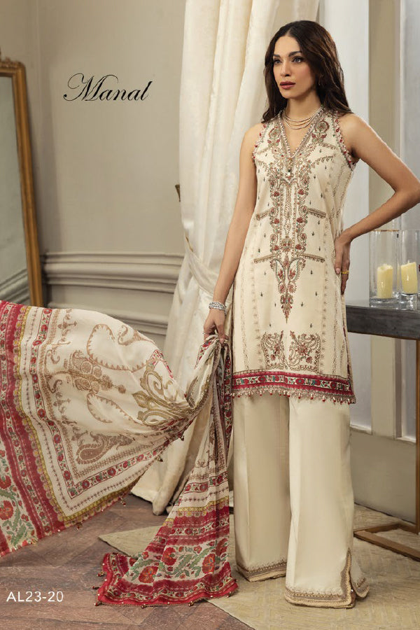 Anaya Luxury Festive Lawn`23 AL23-20-MANAL