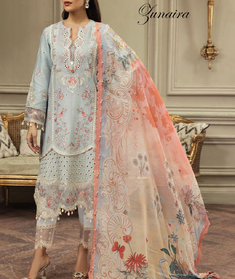 Anaya Luxury Festive Lawn`23 AL23-02-ZUNAIRA
