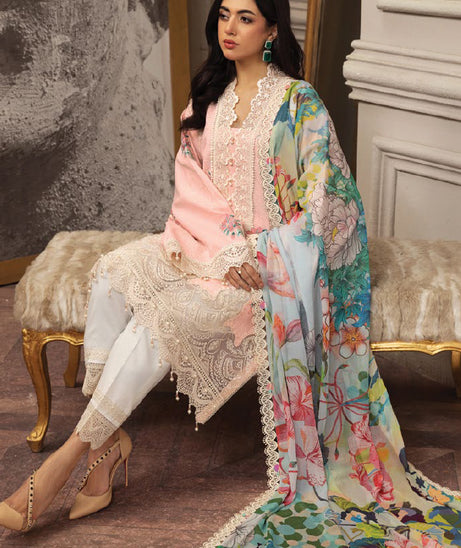 Anaya Luxury Festive Lawn`23 AL23-04-SEHAM