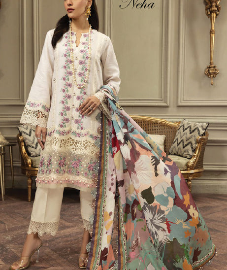 Anaya Luxury Festive Lawn`23 AL23-05-NEHA