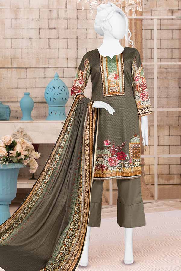 Anaya Print Lawn`21 D#3708 (L Green)
