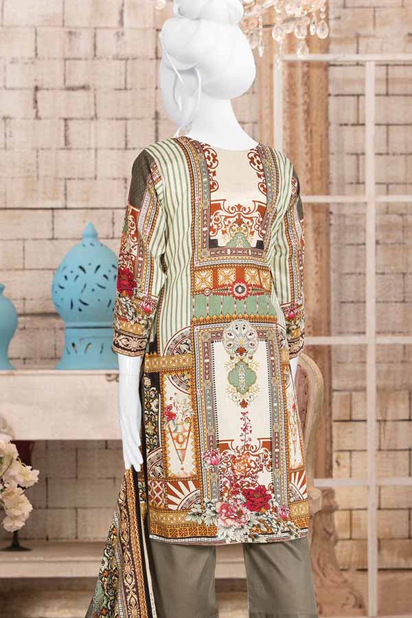 Anaya Print Lawn`21 D#3708 (L Green)
