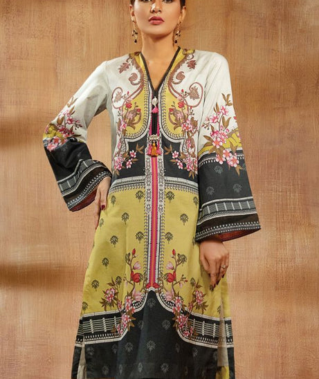 Viva Alicante  Print Lawn`21 3Pcs D#3-B