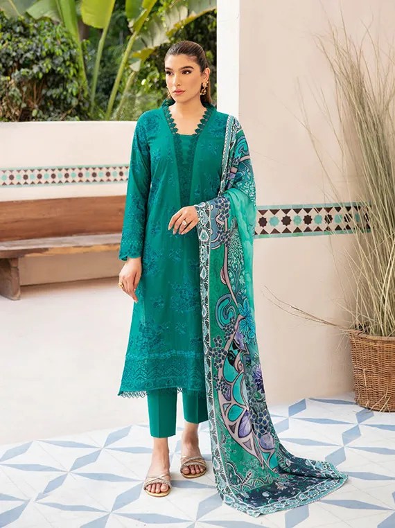 Ramsha Andaaz L/Lawn'25 Vol-10 Z#1002