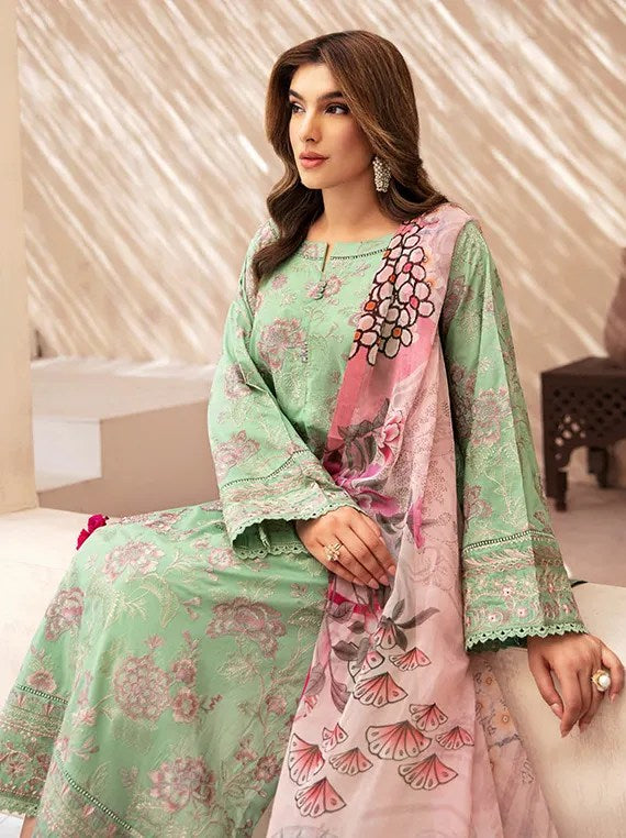 Ramsha Andaaz L/Lawn'25 Vol-10 Z#1006