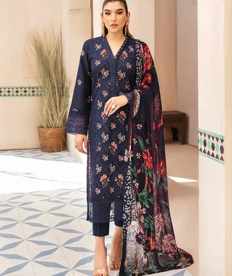 Ramsha Andaaz L/Lawn'25 Vol-10 Z#1007