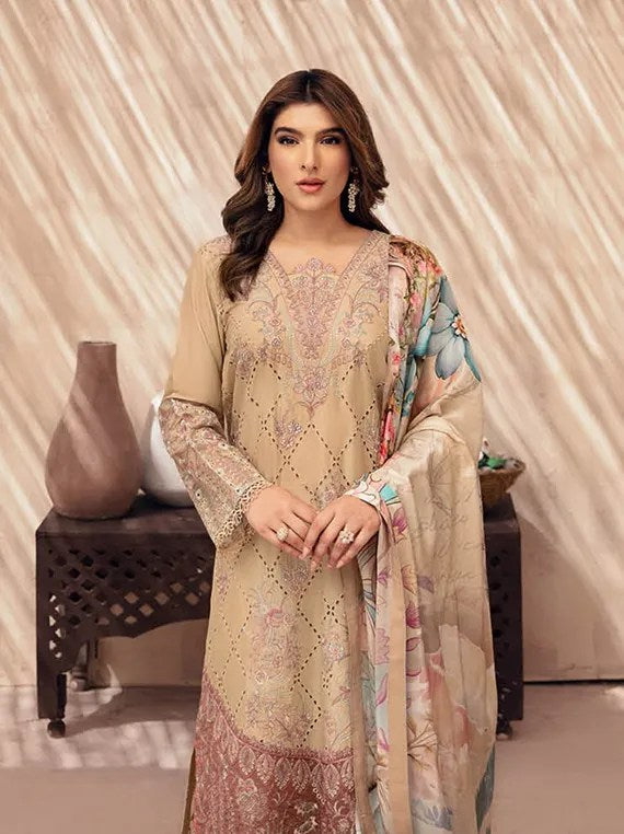 Ramsha Andaaz L/Lawn'25 Vol-10 Z#1010