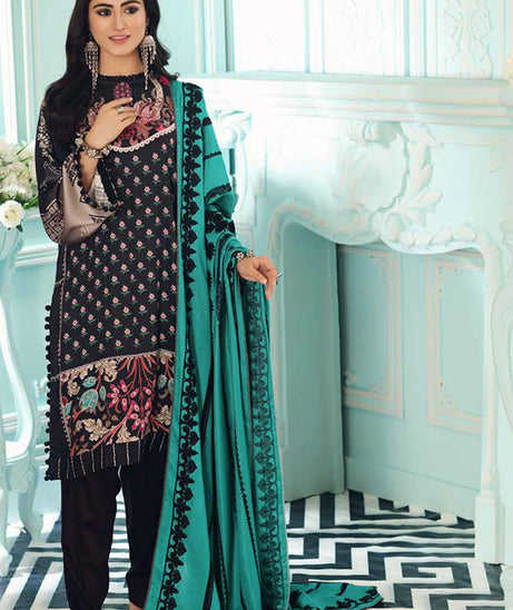 RA Aniq P/Kotail Emb Shawl`21 ANW#11