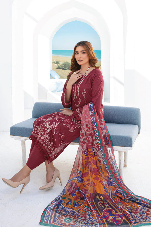 Anora Noor Emb Lawn'24 D#09