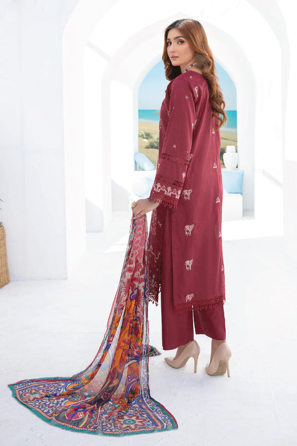 Anora Noor Emb Lawn'24 D#09