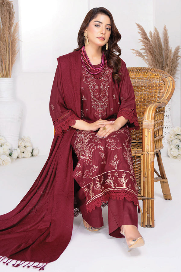 Anora Nora Emb Staple Linen`24 D#01