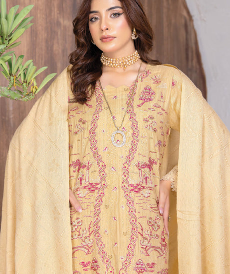 Anora Nora Emb Staple Linen`24 D#02