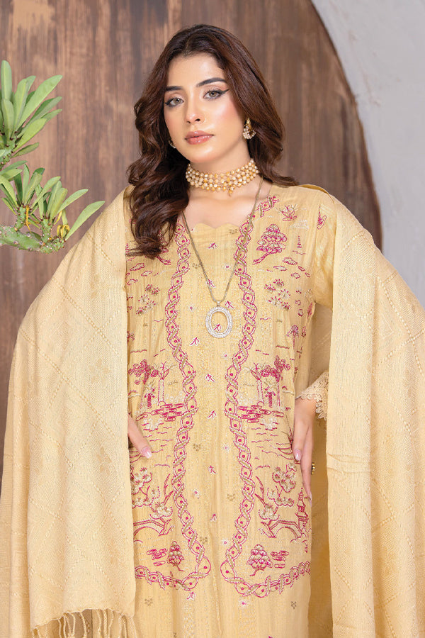 Anora Nora Emb Staple Linen`24 D#02