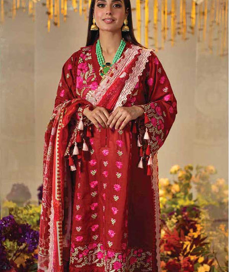 Zoha By Ansab Jahangir Luxury Lawn'22 AJLL#04