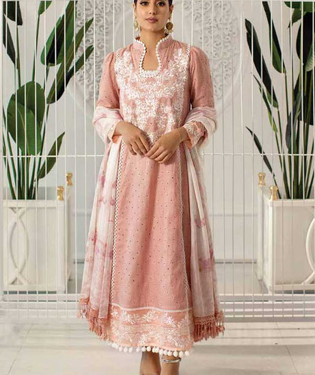 Zoha By Ansab Jahangir Luxury Lawn'22 AJLL#08