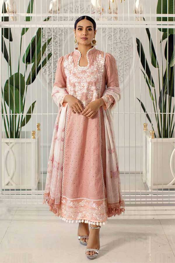 Zoha By Ansab Jahangir Luxury Lawn'22 AJLL#08