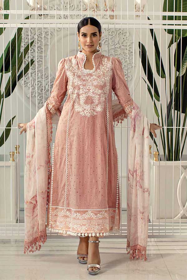 Zoha By Ansab Jahangir Luxury Lawn'22 AJLL#08