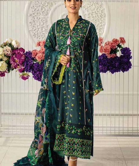 Zoha By Ansab Jahangir Luxury Lawn'22 AJLL#09