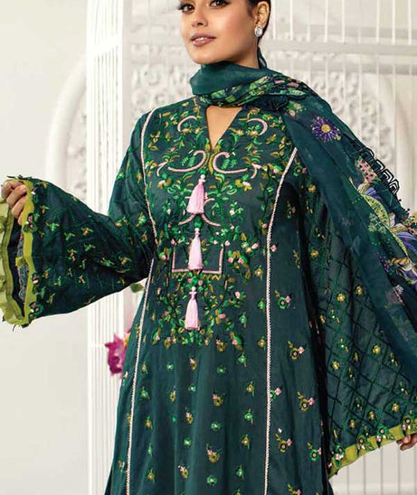 Zoha By Ansab Jahangir Luxury Lawn'22 AJLL#09