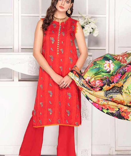 Arasteh Embroidered Linen`20 D#7