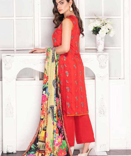Arasteh Embroidered Linen`20 D#7
