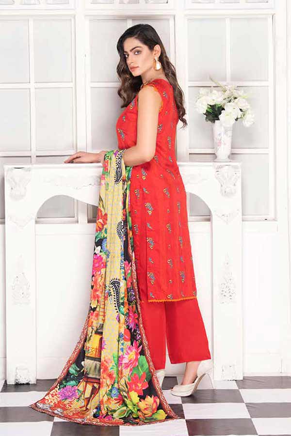 Arasteh Embroidered Linen`20 D#7