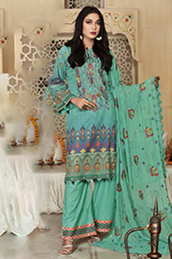 Areej Manha D/Emb Lawn'22 Vol-2 D#4