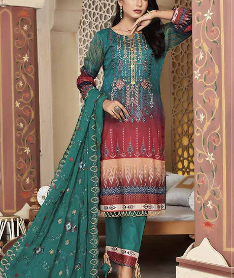 Areej Manha D/Emb Lawn'22 Vol-2 D#7