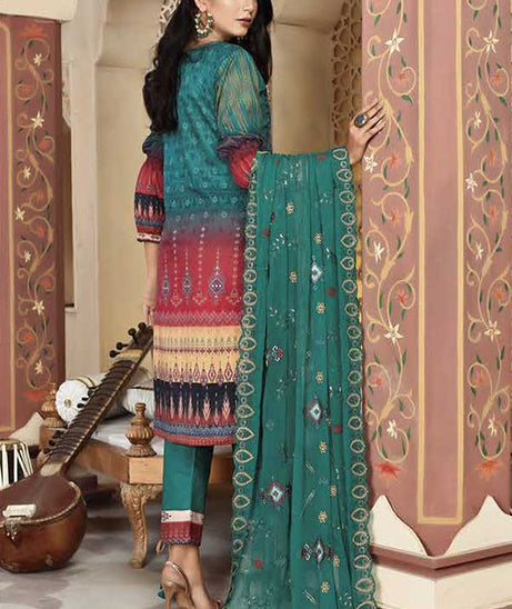 Areej Manha D/Emb Lawn'22 Vol-2 D#7