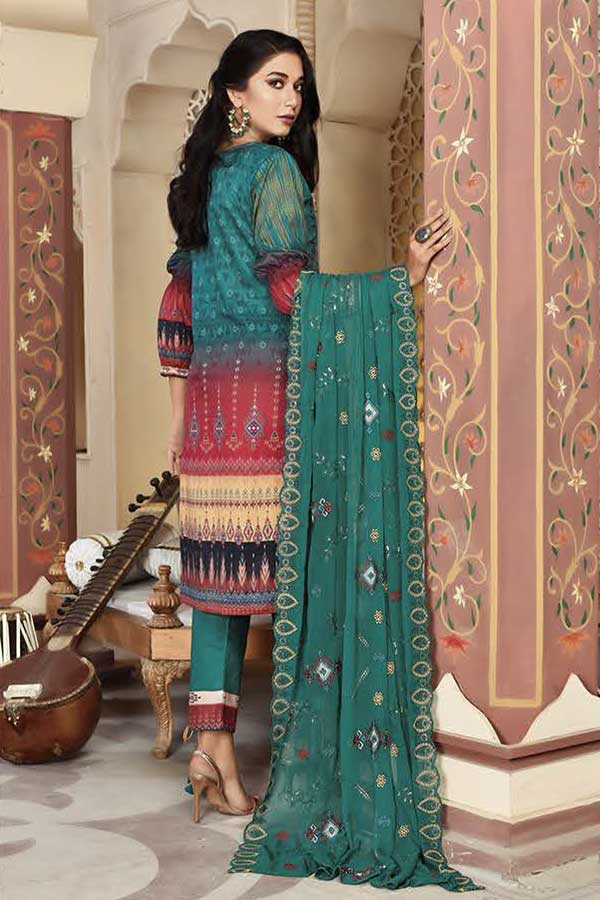 Areej Manha D/Emb Lawn'22 Vol-2 D#7