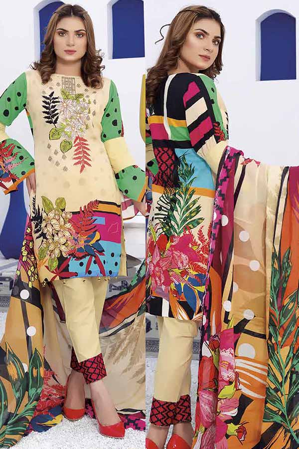Areej Manha DP Emb Lawn`21 Vol 10 D#2