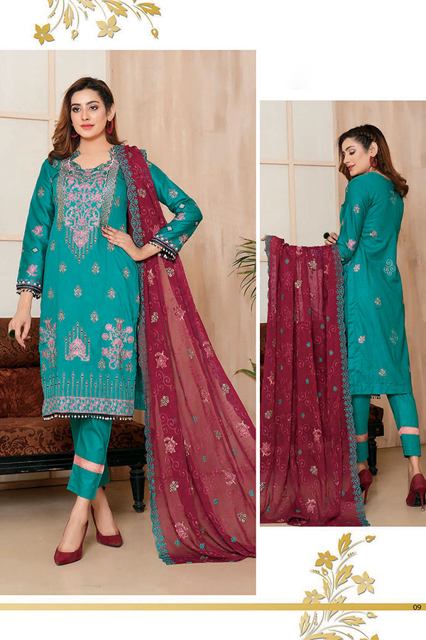 Areej Manha E/Cotail Lawn`22 D#04 (Vol-18)