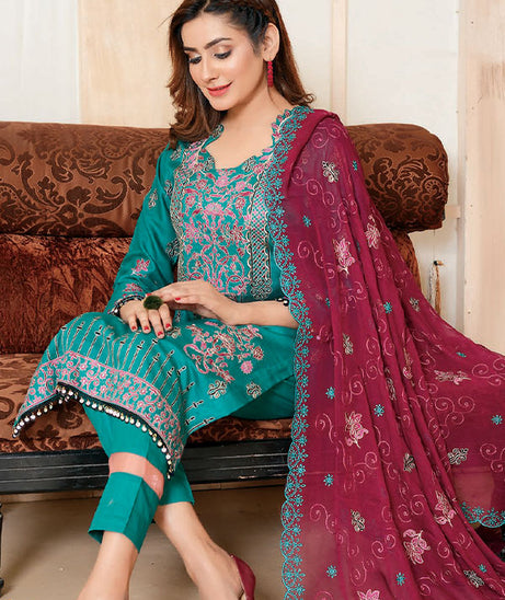 Areej Manha E/Cotail Lawn`22 D#04 (Vol-18)