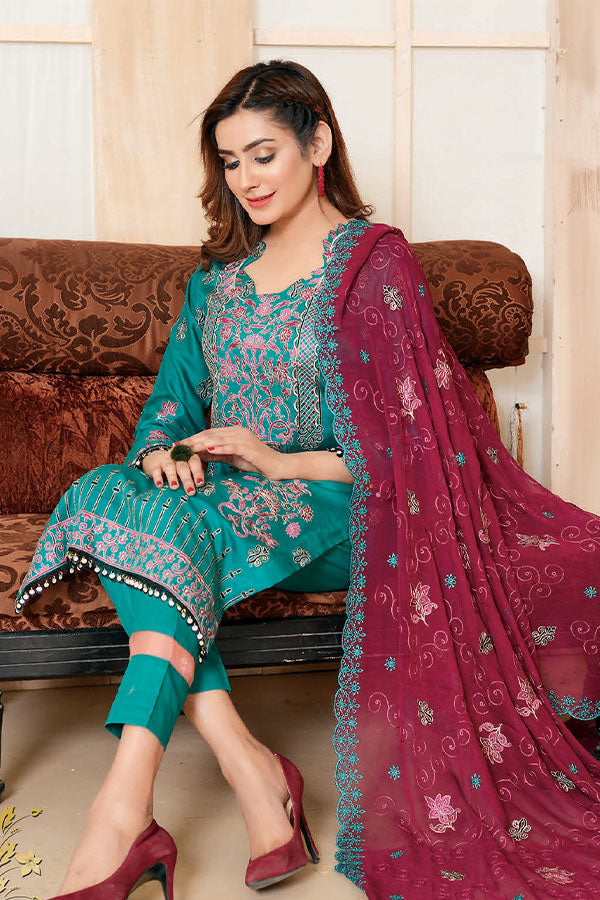 Areej Manha E/Cotail Lawn`22 D#04 (Vol-18)