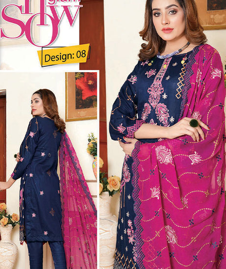 Areej Manha E/Cotail Lawn`22 D#08 (Vol-18)