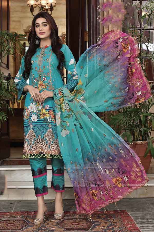 Areej Manha Emb D/Lawn`22 Vol-4 D#10
