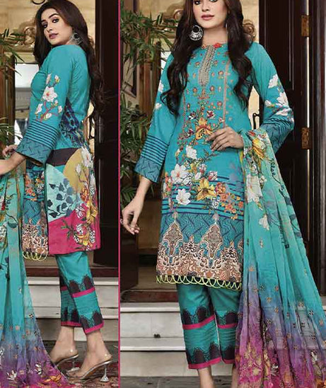 Areej Manha Emb D/Lawn`22 Vol-4 D#10