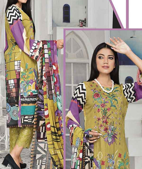 Areej Manha Emb D/Lawn`22 Vol-5 D#03