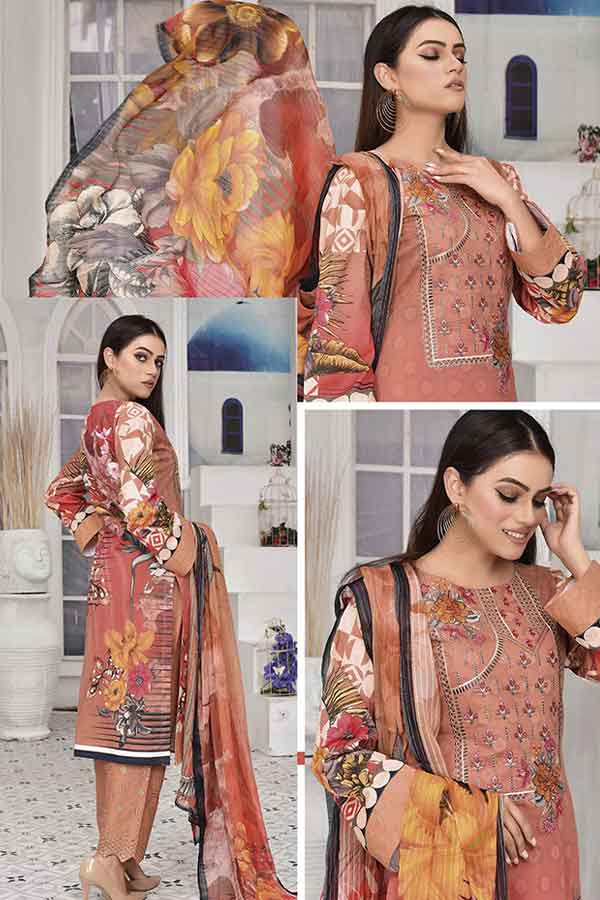 Areej Manha Emb D/Lawn`22 Vol-5 D#08